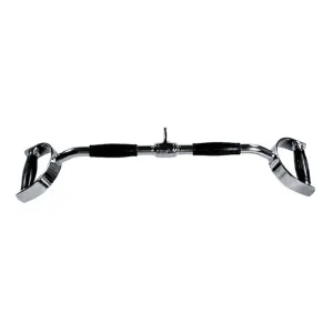 York Barbell | Pro Style Revolving Double Handle Lat Bar - 24"
