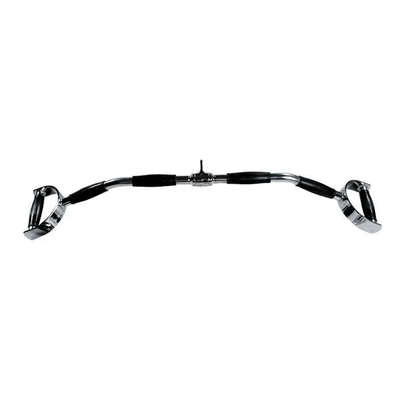 York Barbell | Pro Style Revolving Double Handle Lat Bar - 34"