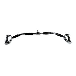 York Barbell | Pro Style Revolving Double Handle Lat Bar - 34"