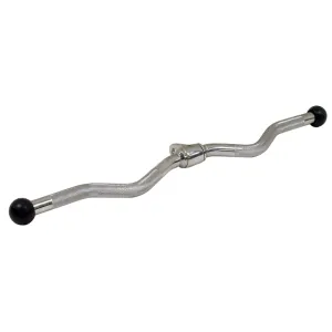 York Barbell | Solid Steel Revolving Curl Bar (Swivel) - 28"