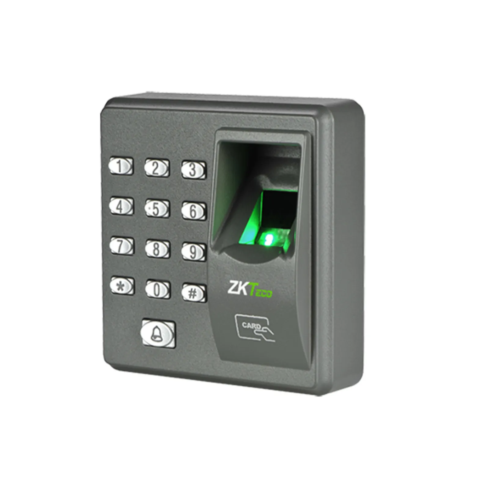 ZKTECO X7KIT - Kit para Control de Acceso de 1 puerta, 500 huellas, 500 tarjetas